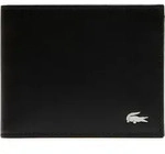 Lacoste Wallet 49488691036499 in Black color - Schwarz