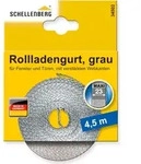 Schellenberg Rolladengurt Maxi 23 mm, 4,5 m, grau, 34502