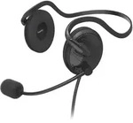 Hama NHS-P100 V2, Kabelgebunden, B&uuml;ro/Callcenter, 20 - 20000 Hz, Kopfh&ouml;rer, Schwarz