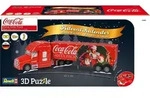 3D-Puzzle Adventskalender Coca-Cola Truck - Rot