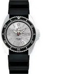CHRIS BENZ - Taucheruhr-Armbanduhr - ONE MEDIUM 200M - CBM-SI-KB-SW - Schwarz