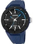 Calypso Herren Uhr Analogico K5629/3 Kunststoff PUR Armbanduhr blau UK5629/3 - Blau