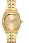 Nixon Medium Time Teller, Wasserfest, Quarz - Gold