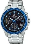 Casio Edifice Herrenuhr EFV-540D-1A2VUEF Edelstahlarmband - Silber/Schwarz