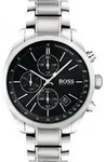 Boss GRAND PRIX 1513477 Herrenchronograph Zeitloses Design - Schwarz/Silber