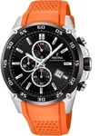 Festina Herrenuhr F20330-4 orange - Schwarz