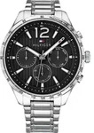 Tommy Hilfiger CASUAL SPORT 1791469 Herrenarmbanduhr - Schwarz/Silber