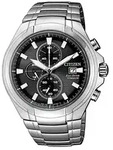 Citizen CA0700-86E Eco-Drive Super-Titanium Chronograph Herrenuhr 42mm 10ATM - Silber