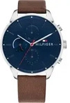 Tommy Hilfiger Casual Chase 1791487 Herrenarmbanduhr - Braun/Dunkelblau