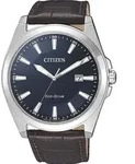 Citizen Leather BM7108-22L Herrenarmbanduhr - Silber