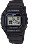 Casio Herren Armbanduhr W-218H-1AVEF digital - Schwarz