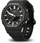 Casio G-Shock GA-2100-1AER, Wasserfest, Quarz - Schwarz