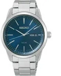 Seiko SNE525P1 Herren-Armbanduhr, Edelstahl-Geh&auml;use, Metall-Armband, Solarbetrieb -