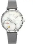 Engelsrufer ERWA-HEART-LGY1 Damen-Uhr Happy Hearts Analog Quarz Silber - Silber