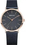 Bering 13436-367 Klassisch Damen 36mm 3ATM - Gold/Grau