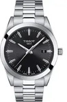 Tissot Gentleman Herrenuhr silber schwarz T127.410.11.051.00 - Silber