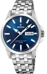 Festina Herren Uhr Klassik F20357/3 Edelstahl Quarz Armbanduhr silber UF20357/3 -