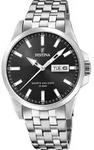Festina Herren Uhr Klassik F20357/4 Edelstahl Quarz Armbanduhr silber UF20357/4 -