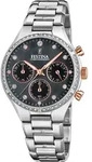 Festina F20401_4 Herren-Armbanduhr, Edelstahl-Geh&auml;use, Metall-Armband
