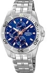Festina Herren Uhr Multifunktion F20445/5 Edelstahl Armband-Uhr silber UF20445/5