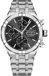 Maurice Lacroix AI6038-SS002-330-1 Herren-Armbanduhr, Edelstahl-Geh&auml;use,