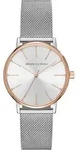 Armani Exchange AX5537 Damen-Armbanduhr, Edelstahl-Geh&auml;use, Metall-Armband - Gold