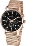 Jacques Lemans 1-2025I London Chronograph Herrenuhr 42mm 10ATM - Rosa