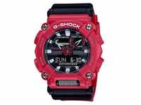 Casio G-Shock Uhr GA-900-4AER Armbanduhr rot schwarz