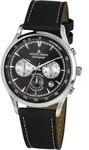 Jacques Lemans 1-2068A Retro Classic Chronograph Herrenuhr - Silber
