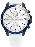 Tommy Hilfiger BANK 1791723 Herrenarmbanduhr - Wei&szlig;/Dunkelblau