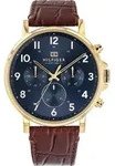 Tommy Hilfiger Analoguhren f&uuml;r M&auml;nner Bihor dunkelbraun Universal - Braun