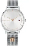 Tommy Hilfiger TEA 1782288 Damenarmbanduhr - Silber