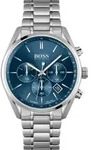 Boss CHAMPION 1513818 Herrenchronograph - Blau/Silber