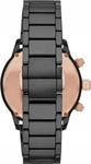 Emporio Armani AR70002 Herrenuhr &ndash; Mario &ndash; Keramik (zx149a) - Schwarz
