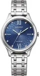 Eco Drive Solar Damenuhr Citizen EM0500-73L Edelstahl blaues Ziffernblatt - Blau