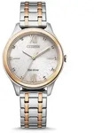 Citizen Eco Drive Solar Damenuhr EM0506-77A Bicolor Edelstahl - Silber