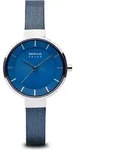 Bering 14631-307 Damenuhr, MilanaiseSolar, Blau - Blau