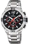 Festina F20522/6 Chronograph Uhr Herrenuhr Edelstahl Datum silber - Silber