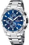 Festina Herren Uhr Elegant Edelstahl Armbanduhr silber UF20463/2 - Silber