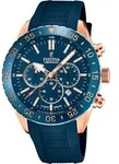 Festina Herren Uhr Keramik F20516/1 Silikon Sport Armband-Uhr blau UF20516/1 - Blau
