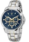 Maserati Herren Uhr Successo Chronograph Edelstahl Armband silber UMAR8873621016 -