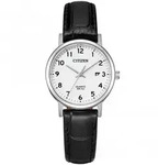 Citizen Dau Leder EU6090-03A Damenarmbanduhr - Wei&szlig;