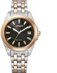 Citizen EO1213-85E Eco-Drive Sport Damenuhr 36mm 10ATM - Silber