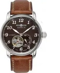 Zeppelin Herrenuhr LZ127 Graf Automatik 7666-4 + BOX - Braun