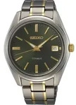 SEIKOKLASSIK SUR377P1 Quarz Titan - Grau