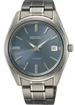 SEIKO KLASSIK SUR371P1 Quarz Titan - Grau