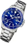 Festina F20503-3 silberne Damenuhr - Blau