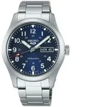 Seiko 5 Sports SRPG29K1 Automatik Uhr Edelstahl 10 Bar 39mm blaues Ziffernblatt -