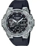 Casio Uhr GST-B400-1AER Solar Herrenuhr Schwarz/Stahl - Silber