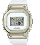 Casio G-Shock Armbanduhr GM-S5600G-7ER Damenuhr - Wei&szlig;/Silber